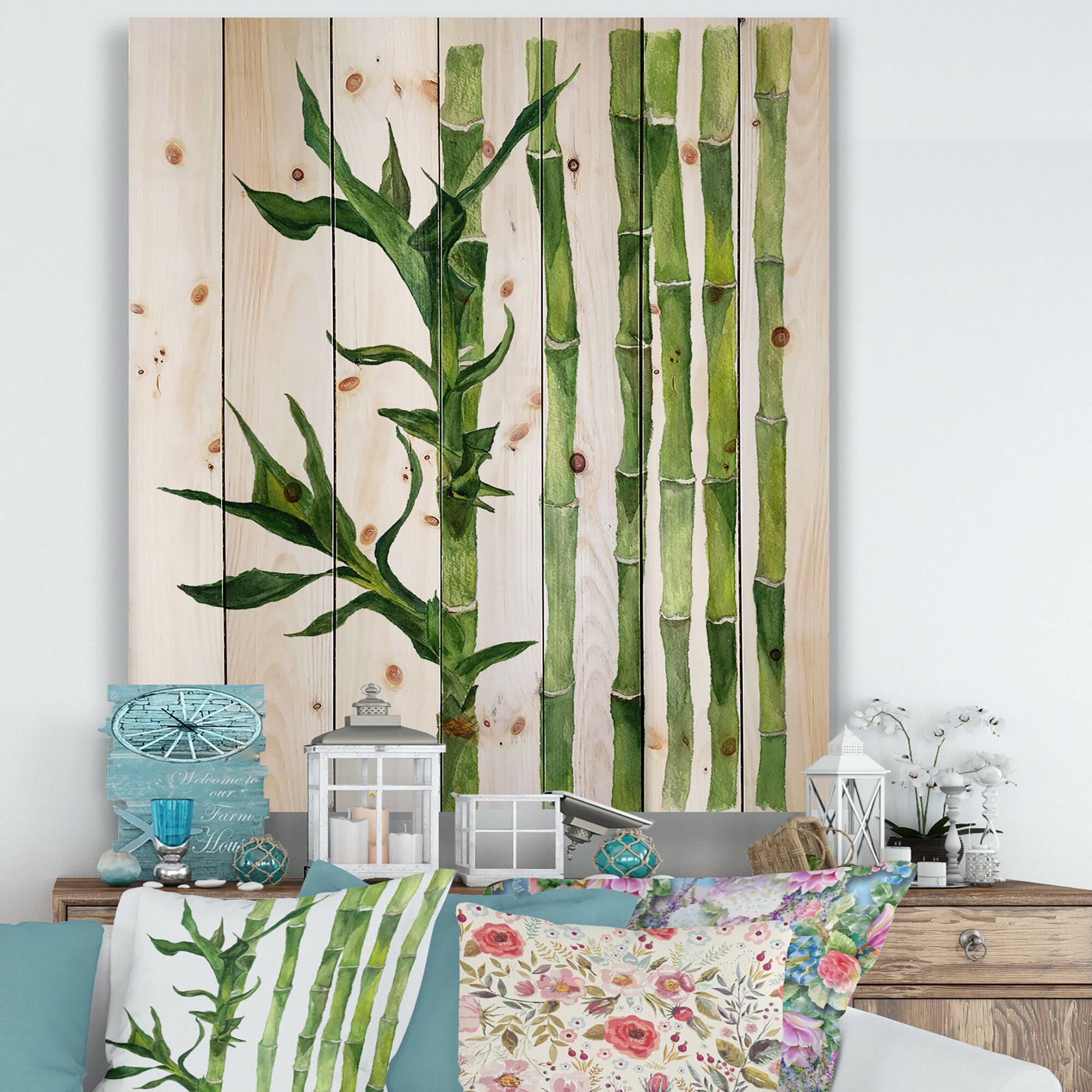 Designart - Bamboo Branches In The Forest III
